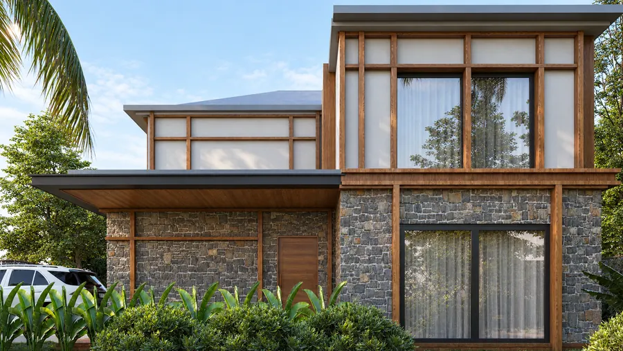 Taş ve Ahşap Villa – 4. görsel
